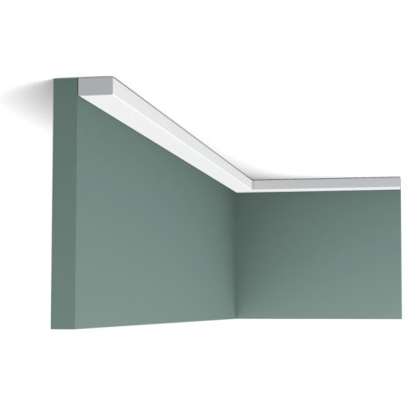 Карниз Orac Decor ДЮРОПОЛИМЕР SX194 SQUARE д 2000 x в 20 x ш 10 см